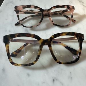 Diff Eyewear blue light glasses (2 pairs)
